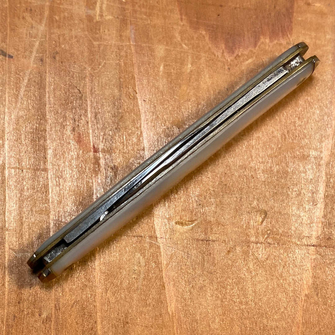 Boker USA 2 7/8” Pen Knife Mother of Pearl no.2159 1917-1986