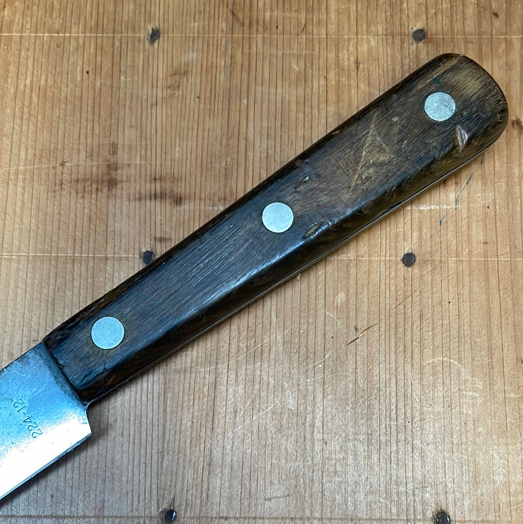 J A Henckels Carbon Steel Roast Slicer Solingen Germany 1950's