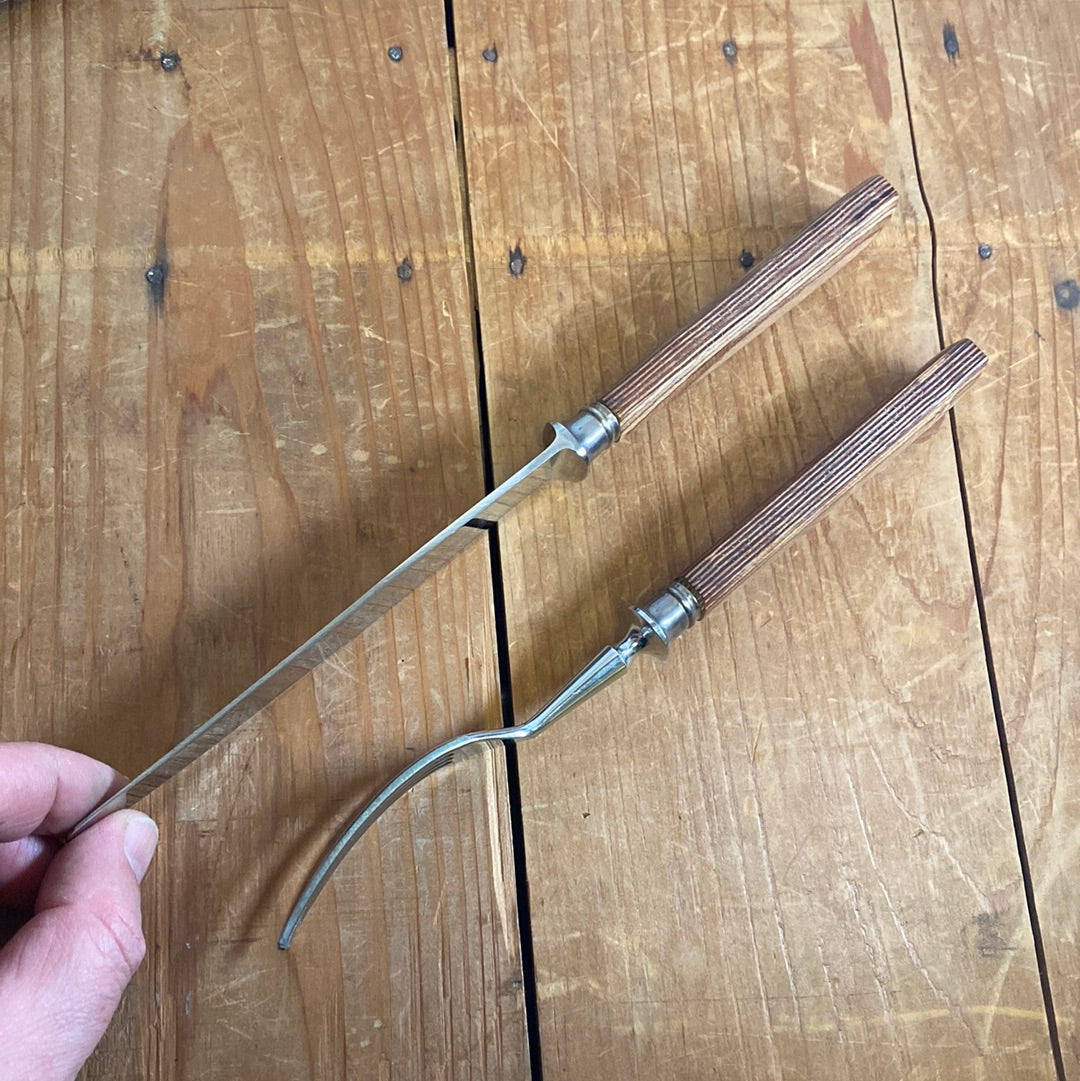 Herman Hahn Solingen Set of 6 Ea Table Knives and Forks Stainless