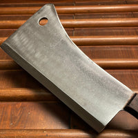 Landers Frary & Clark Universal 8" Cleaver Carbon Steel Rosewood 1920s-30s
