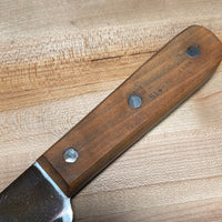 Hyde 14" Bullnose Butcher Carbon Steel 1930's-50's