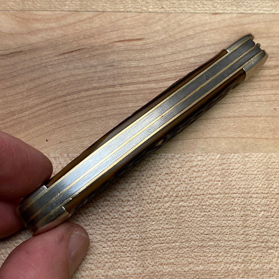 Schrade 3.5” Stockman Stainless USA 1970’s