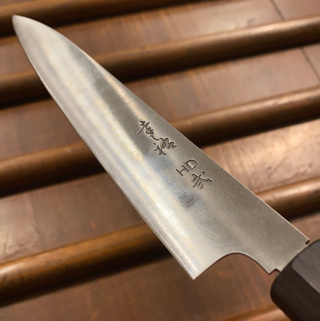 Konosuke Sakai HD2 180mm Petty Ho Handle Blonde Horn Ferrule with Saya