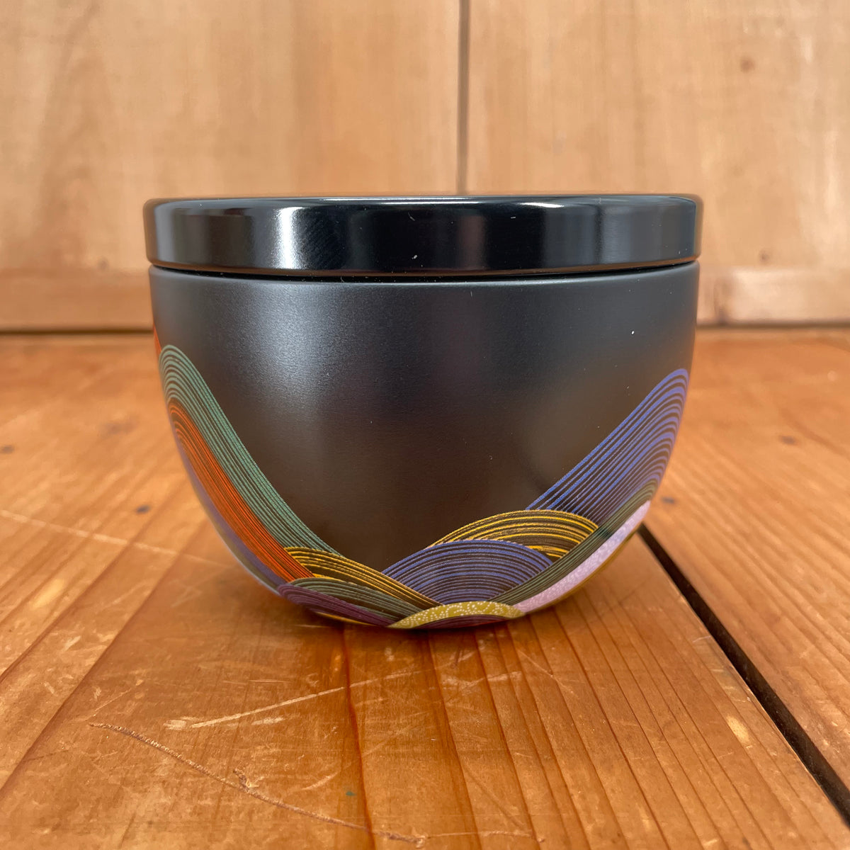 Niji Waves Decorative Tin of Sencha Loose Leaf Green Tea - 50g