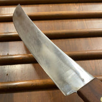 Unmarked 12” Scimitar Carbon Steel American 1930-60s