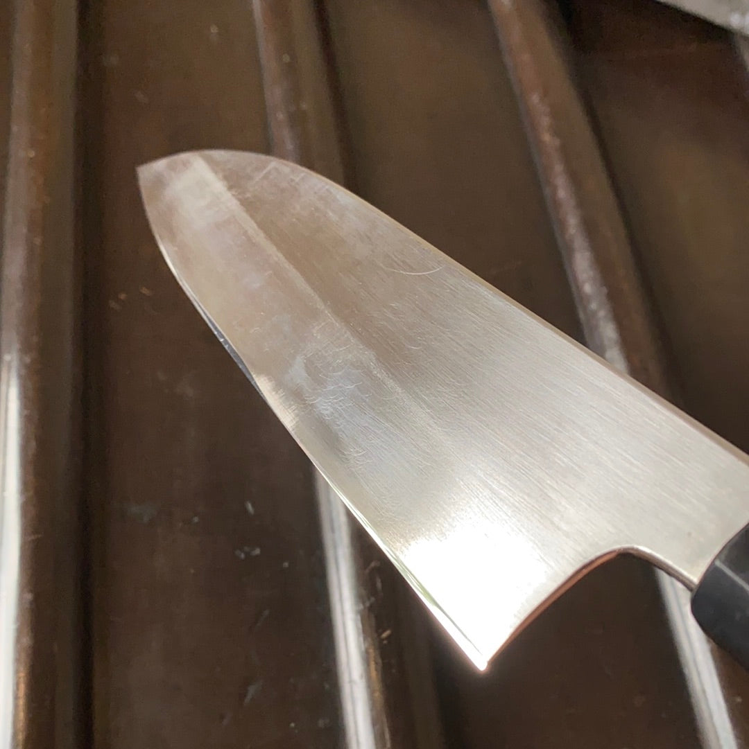 Hitohira Kikuchiyo Ren 180mm Santoku Shirogami #2