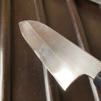 Hitohira Kikuchiyo Ren 180mm Santoku Shirogami #2