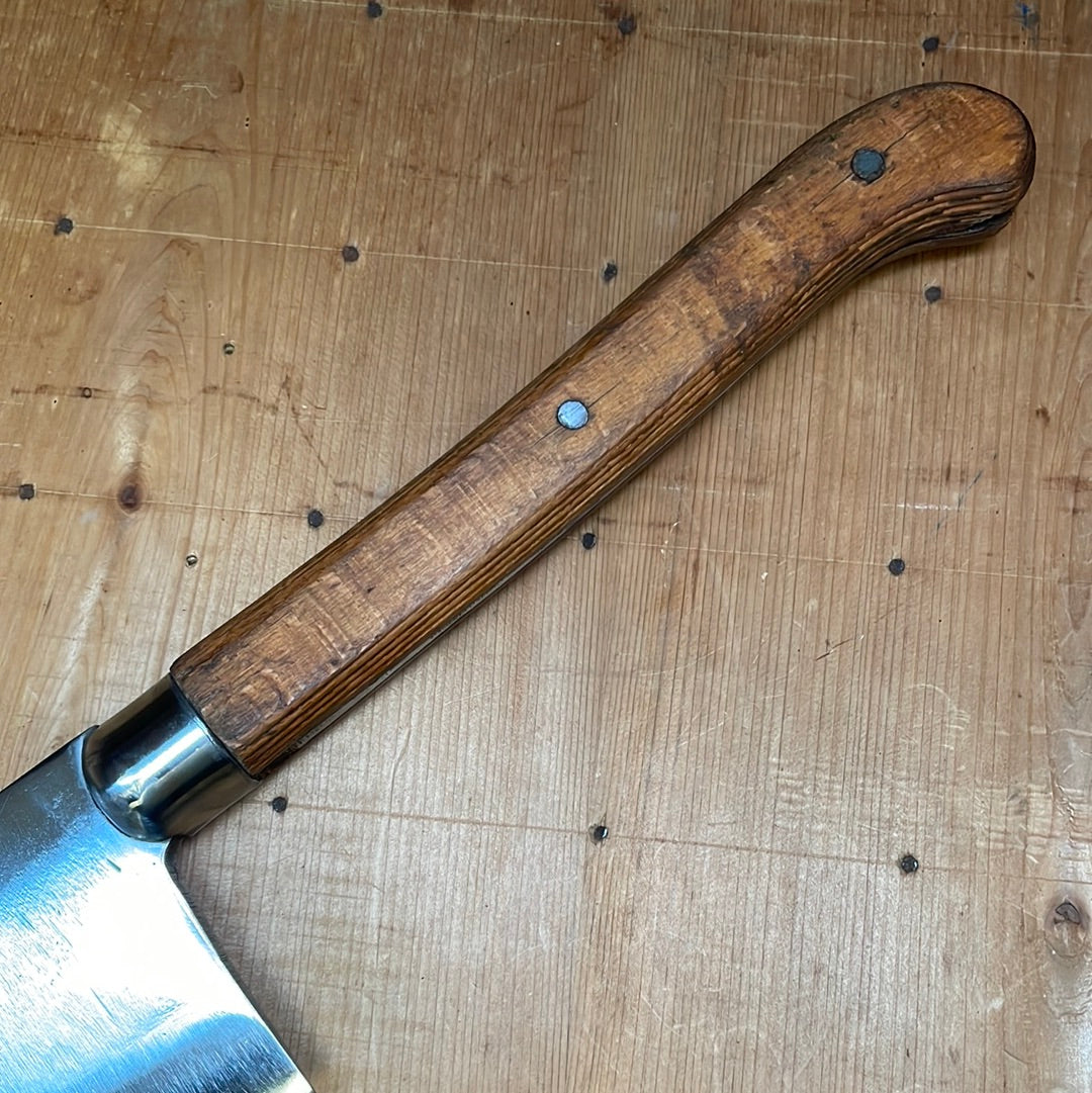 Landers Frary & Clark 10" Hogsplitter Cleaver Hand Forged Carbon Steel 1890s-1920s