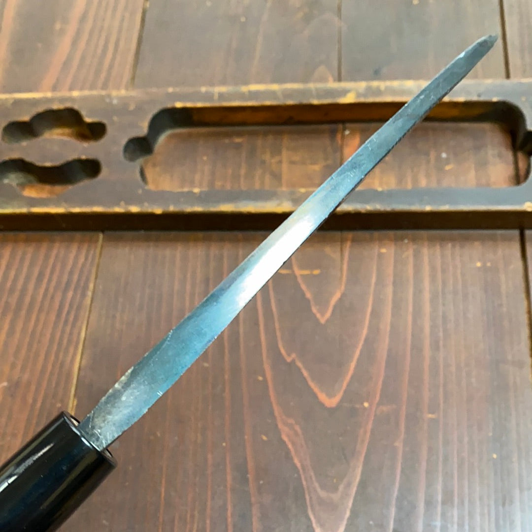 Tosa Tadayoshi Ryo Deba 150mm Aogami 1 Walnut/PC Double Bevel Ambidexterous