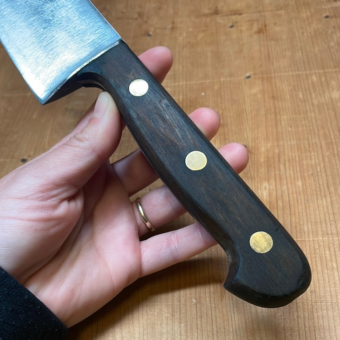 German 10" Forged Carbon Steel Chef Knife 1960s