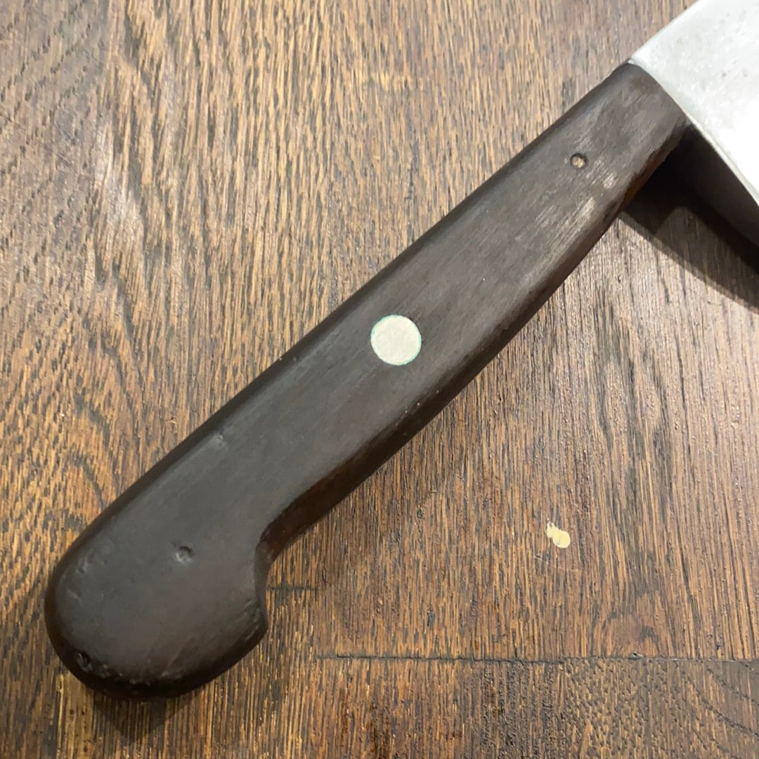 J A Henckels 9.25” Chef Knife Handforged Carbon Steel 1950s