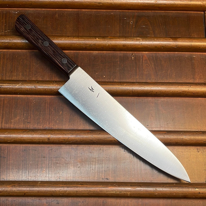 Hitohira New Old Stock 210mm Gyuto SK Steel Tagayasan Handle (No Bolster)