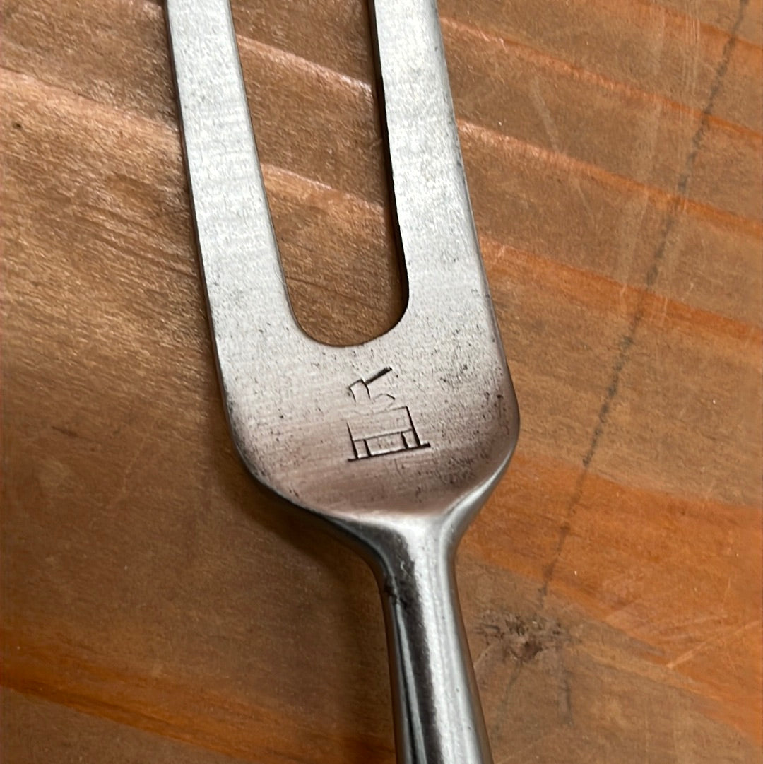 Gustav Emil Ern Pot Fork Forged Carbon Steel Solingen 1950s-60s