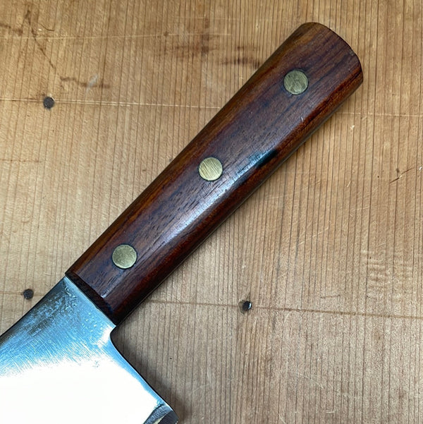 American 5.5" Cleaver Carbon Steel Rosewood 1930's-60's
