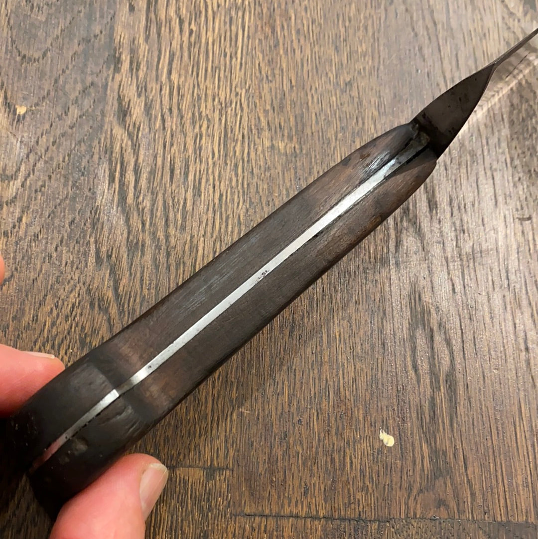 J A Henckels 9.25” Chef Knife Handforged Carbon Steel 1950s