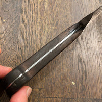 J A Henckels 9.25” Chef Knife Handforged Carbon Steel 1950s