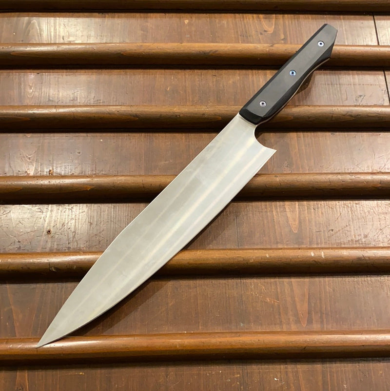 Meglio 260mm Chef Knife 20CV Micarta W Zippered Pouch