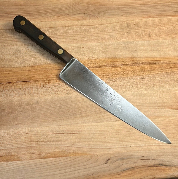 Sabatier (Professional?) Canadian Style 20cm Chef Knife Carbon Steel 1950's-70's
