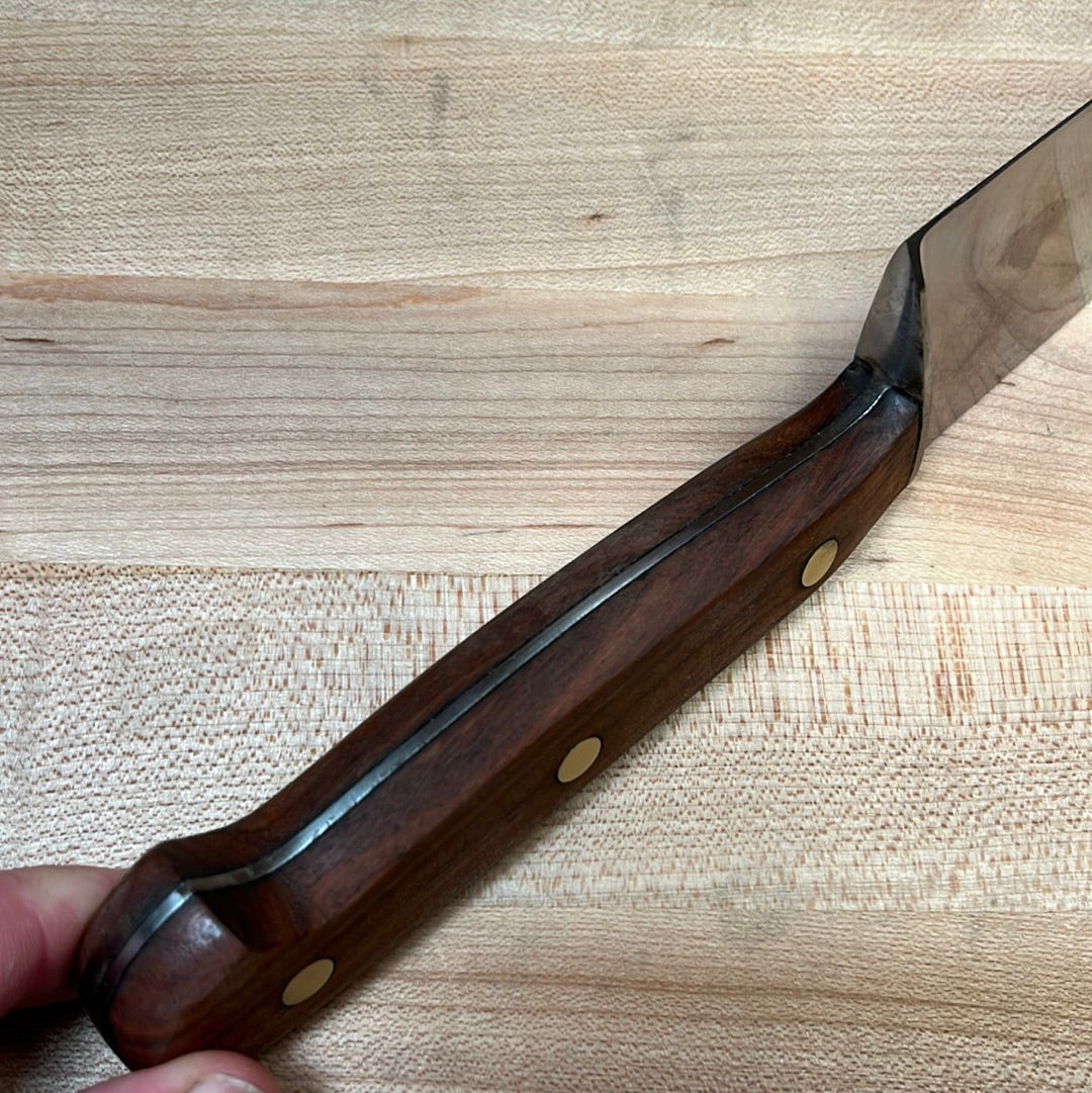 J A Henckels International 8.5" Chef Knife Carbon Steel W Sleeve 1960's?