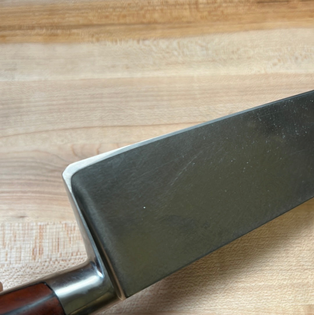 Sabatier Lion 10" Chef Knife Stainless Steel Custom Macasser Ebony Handle