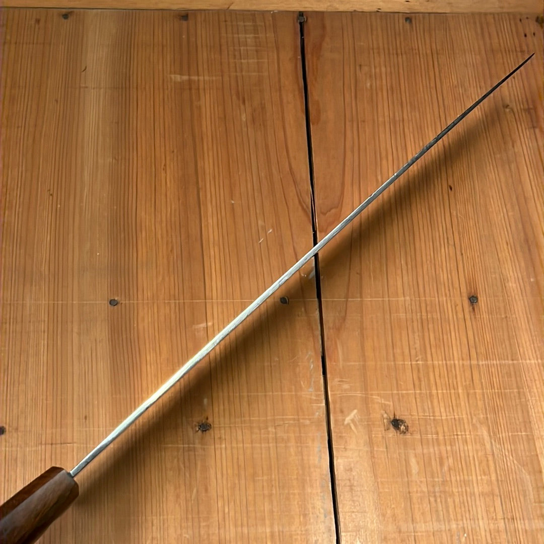 KA-BAR 14" Chef Knife Carbon Steel Custom Rosewood Handle