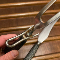 Joseph Wostenholm & Sons Sheffield (1813-1876) Shear Steel Carving Knife & Mis Matched Fork