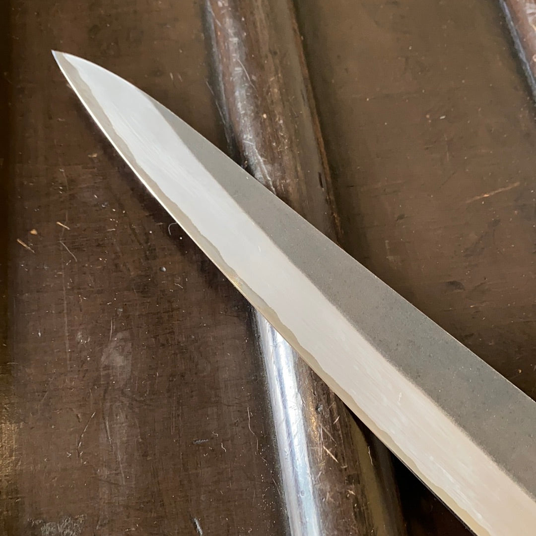Mutsumi Hinoura 270mm Wa-Sujihiki Aogami Super W Saya