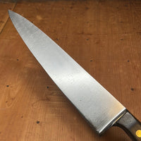 Sword & Shield German 10.5" Forged Carbon Steel Chef Knife 1960s