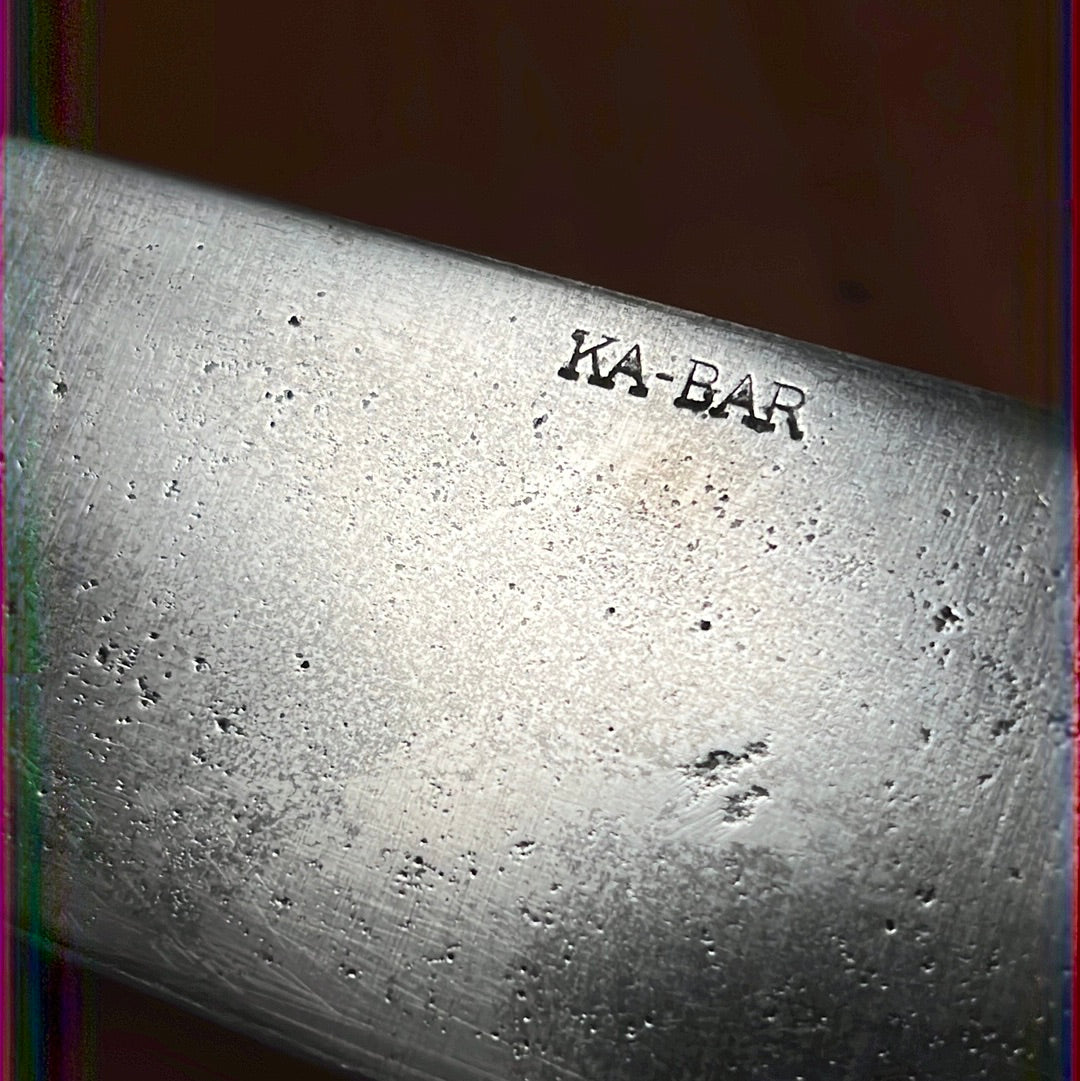 KA-BAR 10" Chef Knife Carbon Steel 1920's-50's