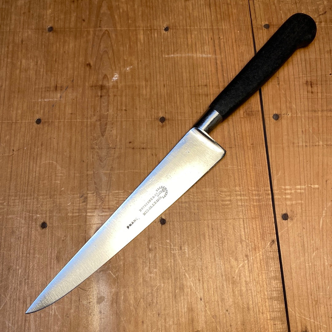 La Trompette 6.25" Nogent Style Chef Knife Carbon 1890s-1919