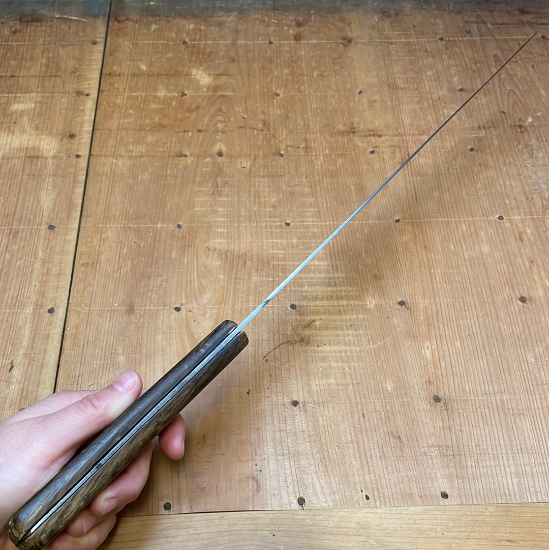 J A Henckels Carbon Steel Roast Slicer Solingen Germany 1950's