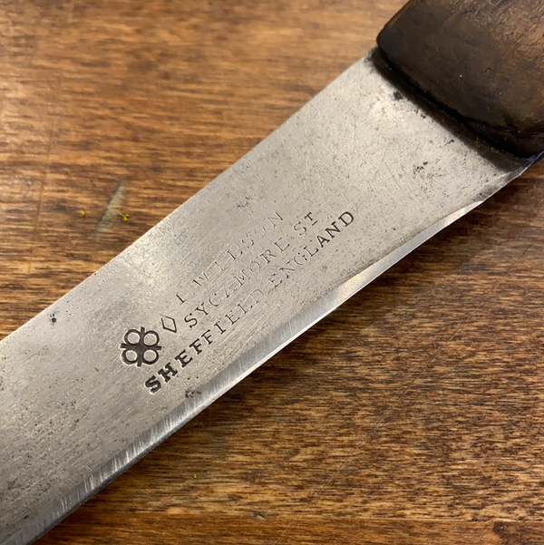 I Wilson 5.75” Bullnose Hand Forged Carbon Steel 5 Pin Handle 1890’s-1920’s