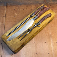 Frankenstein Landers Frary & Clark Set W/ William Bocking "True" Sheffield Blade