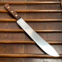 Unmarked 11.5” Bullnose Butcher Carbon Steel American 1900-1920’s?