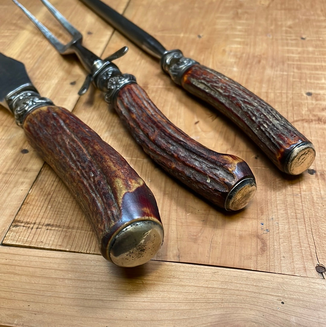 Frankenstein Landers Frary & Clark Set W/ William Bocking "True" Sheffield Blade