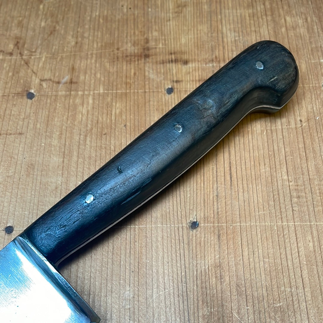 J A Henckels 10" Hand Forged Carbon Steel Chef Knife Model 102 1910-20s