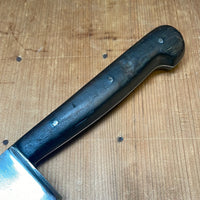 J A Henckels 10" Hand Forged Carbon Steel Chef Knife Model 102 1910-20s
