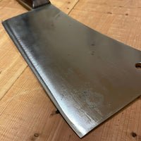 Harold Leonard & Co 9” Cleaver Carbon Steel Italy 1950’s/60’s?