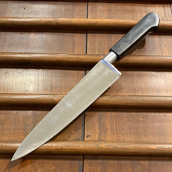 Unmarked Sabatier 8” Nogent Chef Knife Carbon Steel 1970’s/80’s