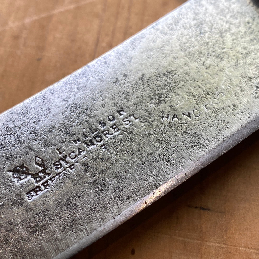 I Wilson 6” Skinning Knife Carbon Steel Sheffield 1890s-1920s