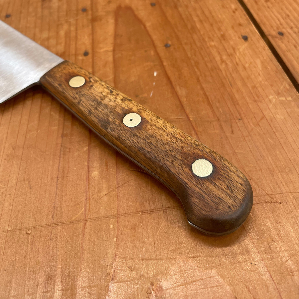 Landers Frary & Clark Universal 12" Chef Knife Carbon Steel USA 1930s-60s