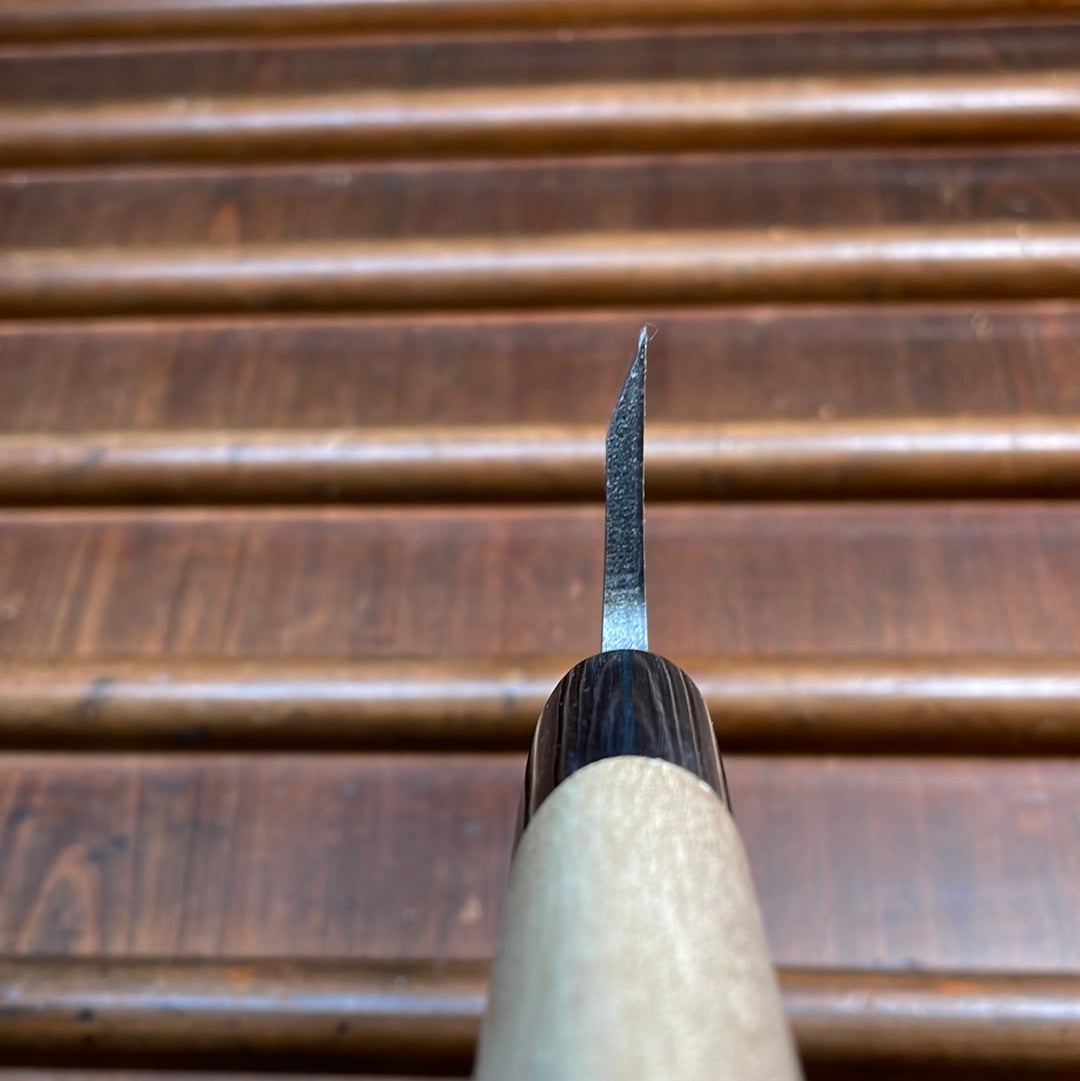 Hitohira Gorobei 135mm Deba Aogami 2 Ho Wood