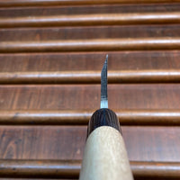 Hitohira Gorobei 135mm Deba Aogami 2 Ho Wood