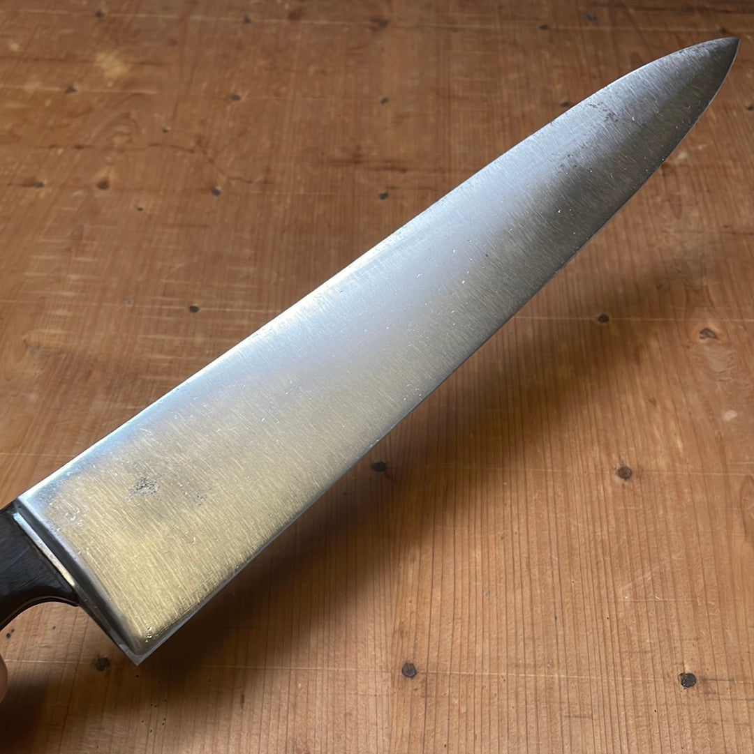 German 10" Forged Carbon Steel Chef Knife 1960s