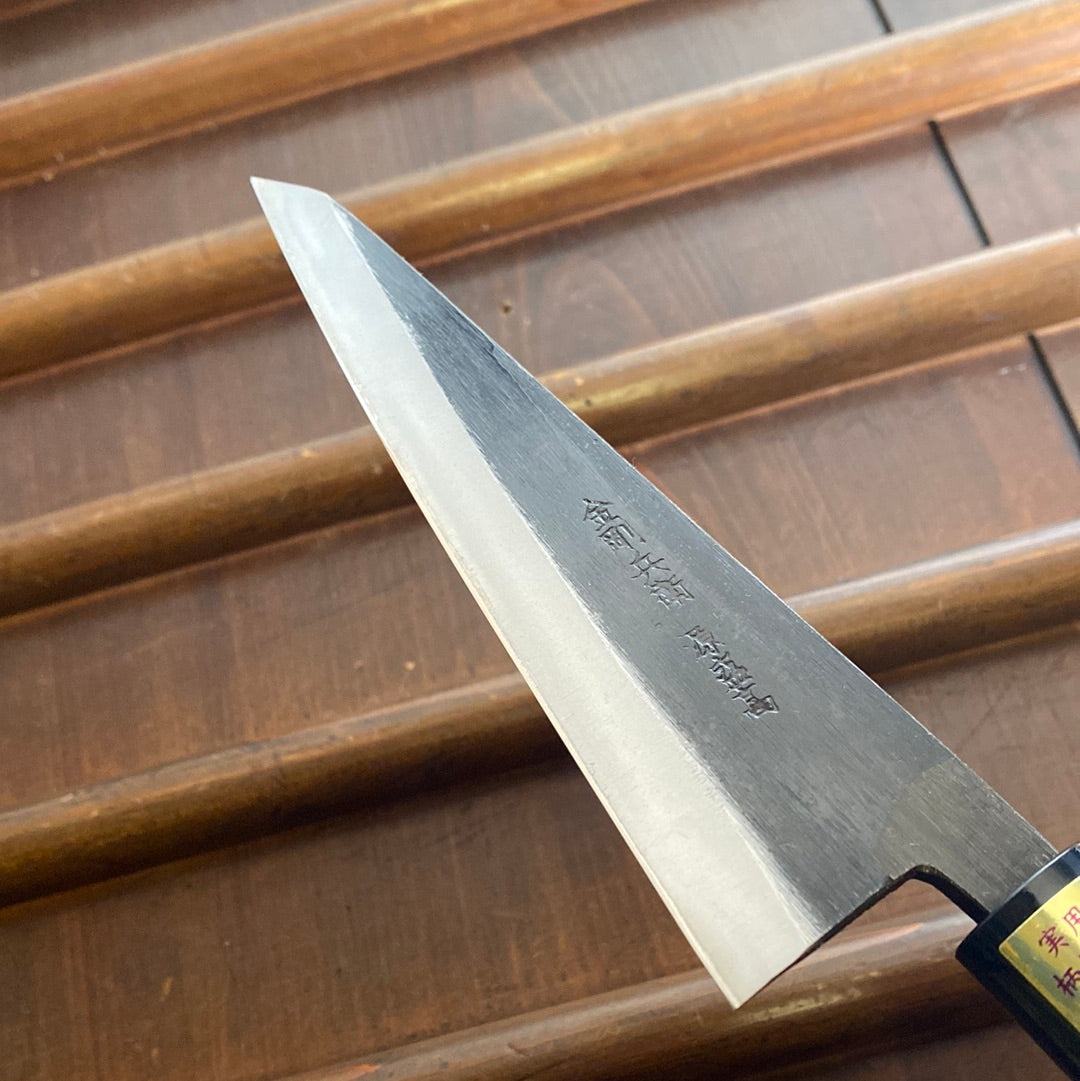 Moritaka 150mm Honesuki Kaku iron Clad Aogami Super