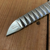 Henckels Hoffritz Garde Mange Fluted Knife Stainless 1950s