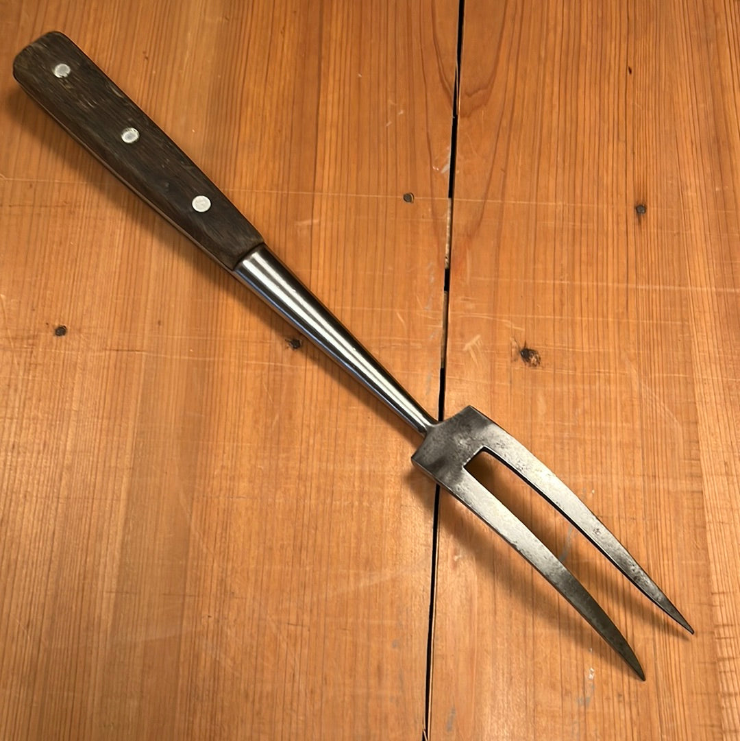 J A Henckels 14" Fork Heavy Forged Carbon Steel 1950's/60's