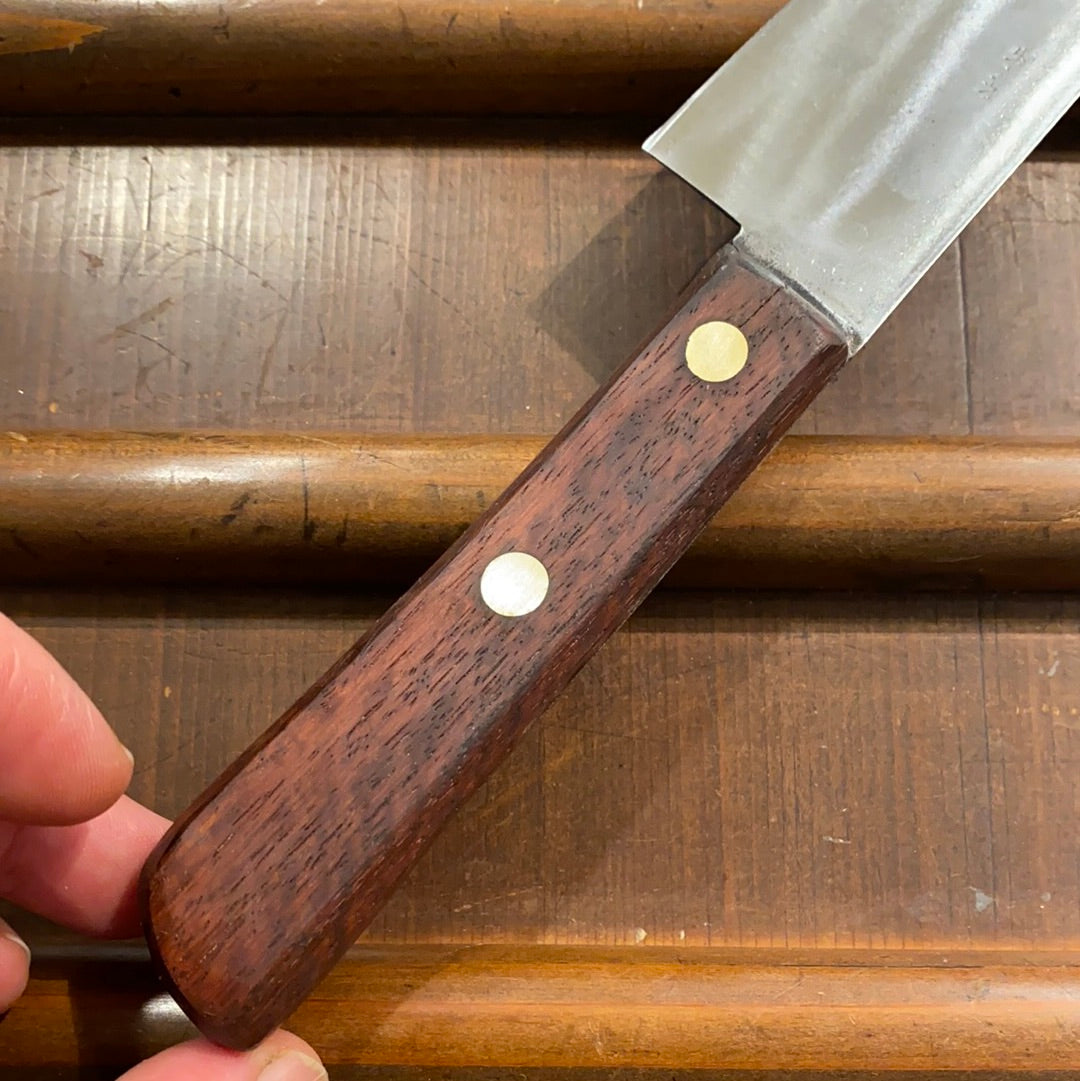 Masakane Vintage 240mm Kanto Gyuto Carbon Steel Rosewood 1960s