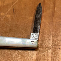 F.A Koch 2.5” Pen Knife Germany 1880- (1880-1920’s?)