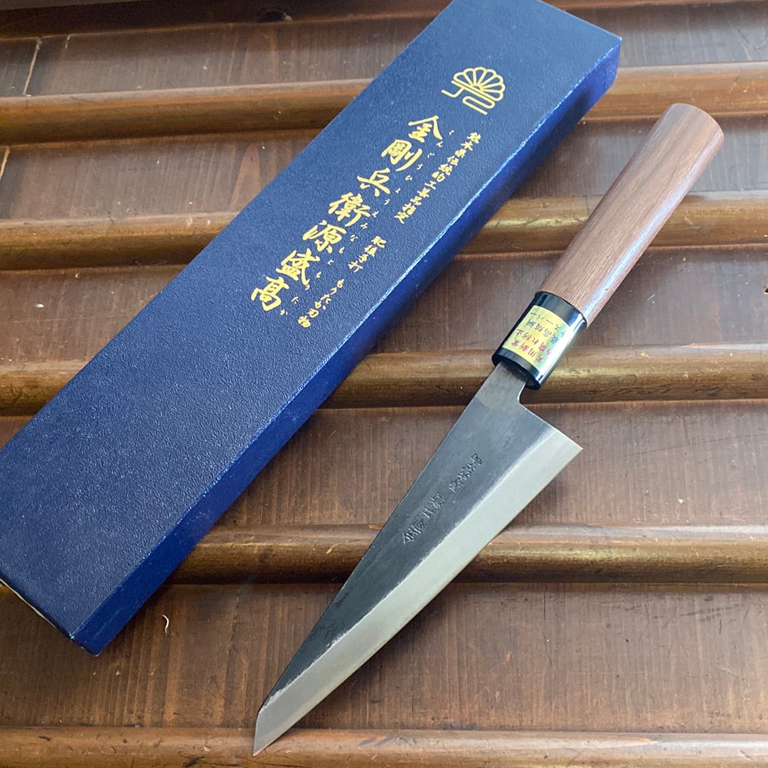 Moritaka 150mm Honesuki Kaku iron Clad Aogami Super